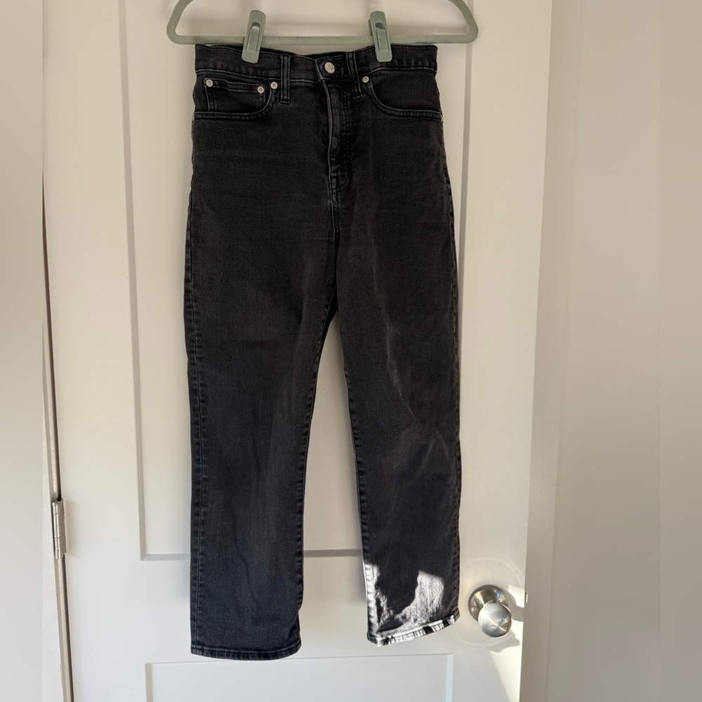 Madewell Women's Boot Cut Jeans - Black